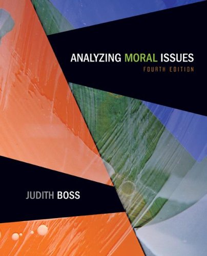 Stock image for Analyzing Moral Issues for sale by Better World Books