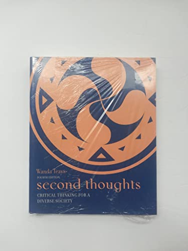 Imagen de archivo de Second Thoughts: Critical Thinking for a Diverse Society a la venta por Ashery Booksellers