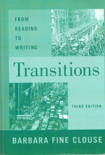 9780073387000: LSC Transitions: From Reading to Writing (general use)