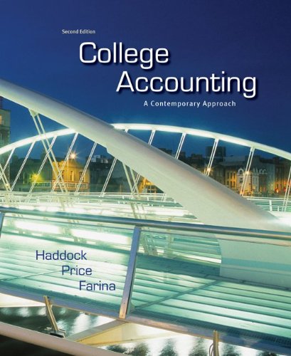 Immagine dell'editore per College Accounting: A Contemporary Approach venduto da ThriftBooks-Phoenix