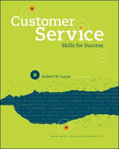 Stock image for Customer Service Skills for Success for sale by Better World Books