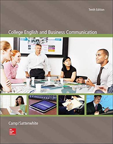 Stock image for College English and Business Communication for sale by Better World Books