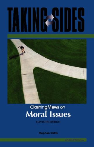 Stock image for Taking Sides: Clashing Views on Moral Issues for sale by Wonder Book