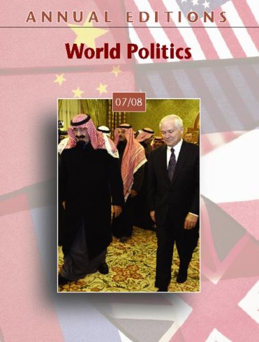 Imagen de archivo de Annual Editions: World Politics 07/08 a la venta por Wonder Book