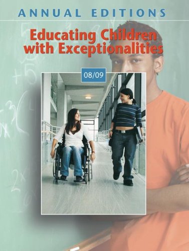 Imagen de archivo de Educating Children with Exceptionalities a la venta por BookHolders