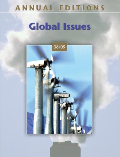 Stock image for Annual Editions Global Issues 08/09 for sale by a2zbooks