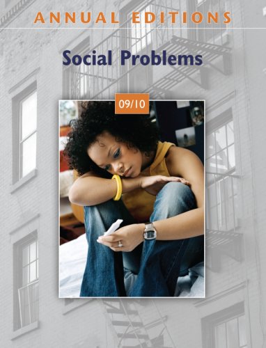 Imagen de archivo de Annual Editions: Social Problems 09/10 a la venta por The Book Cellar, LLC