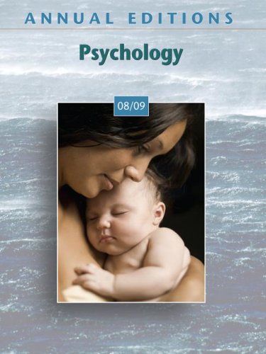9780073397757: Psychology 08/09 (Annual Editions : Psychology)