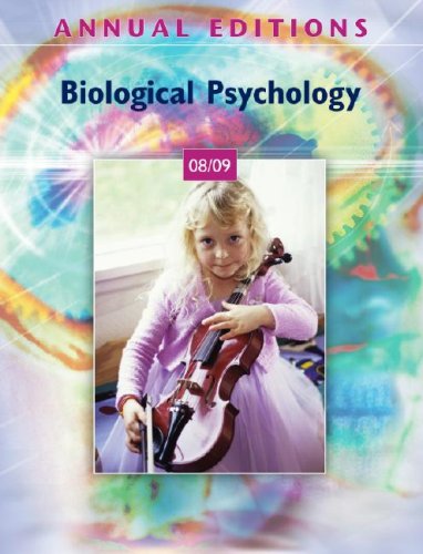Beispielbild fr Biological Psychology 08/09 zum Verkauf von Better World Books