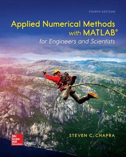 9780073397962: Applied Numerical Methods with MATLAB for Engineers and Scientists (CIVIL ENGINEERING)