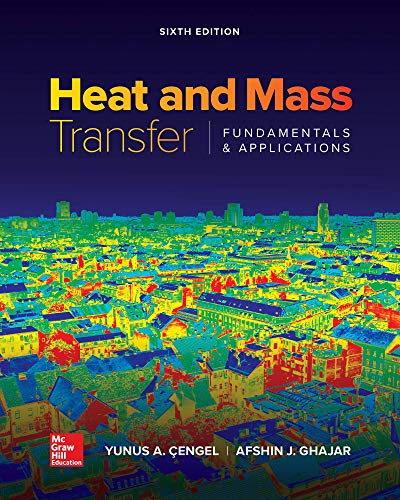 Stock image for Heat and Mass Transfer: Fundamentals and Applications for sale by Books Unplugged