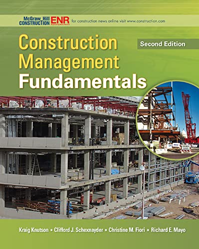 Imagen de archivo de Construction Management Fundamentals (McGraw-Hill Series in Civil Engineering) a la venta por Textbooks_Source