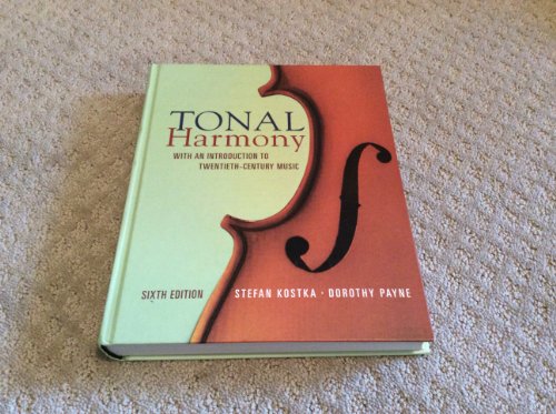 9780073401355: Tonal Harmony: With an Introduction to Twentieth Century Music