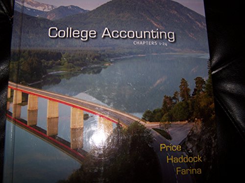 Imagen de archivo de College Accounting Student Edition Chapters 1-30 a la venta por TheJunkStore