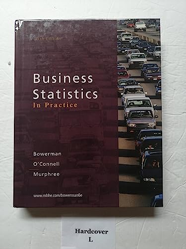 Imagen de archivo de Business Statistics in Practice a la venta por Better World Books: West