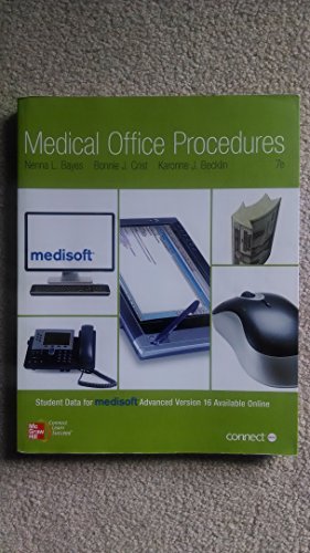Imagen de archivo de Medical Office Procedures a la venta por Better World Books