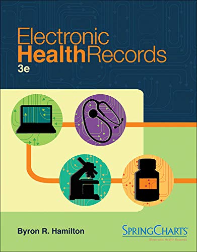 Imagen de archivo de Electronic Health Records a la venta por Better World Books