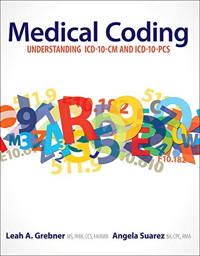Imagen de archivo de Medical Coding: Understanding ICD-10-CM and ICD-10-PCS a la venta por Better World Books