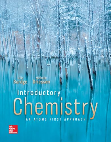 Introductory Chemistry: An Atoms First Approach - Burdge, Julia; Driessen, Dr Michelle