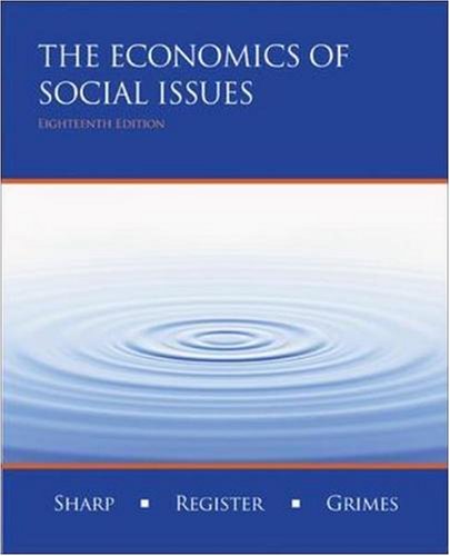 Stock image for Economics of Social Issues for sale by Better World Books
