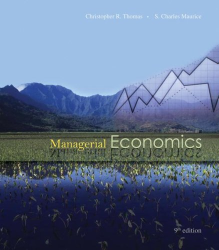 Imagen de archivo de Managerial Economics a la venta por ThriftBooks-Atlanta