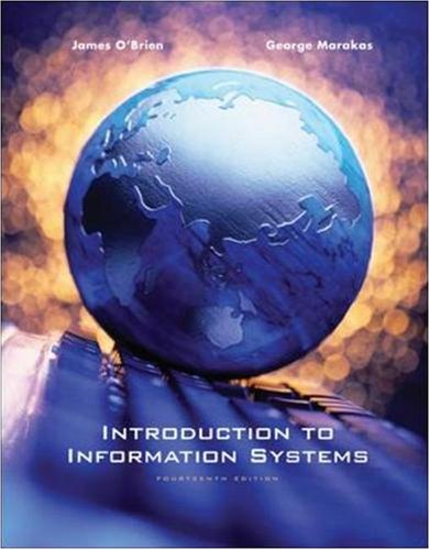 Intro Information Systems - James A. O'Brien