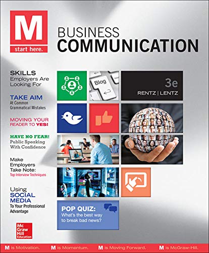 Imagen de archivo de M: Business Communication - Standalone book a la venta por Goodwill of Colorado