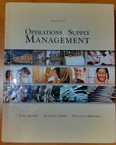 9780073403298: Operations and Supply Management