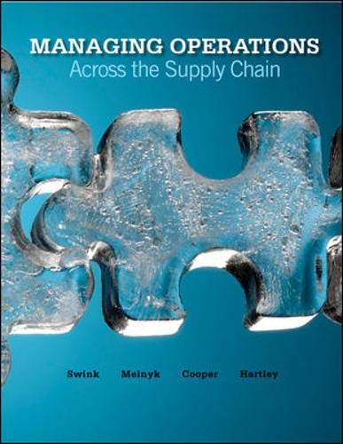 9780073403311: Managing Operations Across the Supply Chain