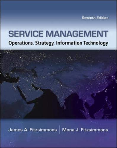 Imagen de archivo de Service Management: Operations, Strategy, Information Technology a la venta por SecondSale