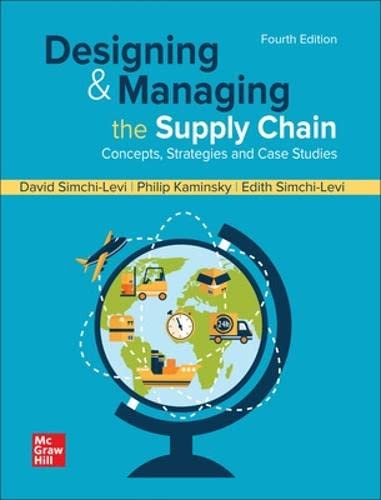 9780073403366: CREATE-ONLY Designing and Managing the Supply Chain: Concepts, Strategies and Case Studies