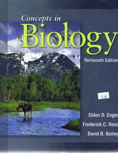 Beispielbild fr Concepts in Biology zum Verkauf von BooksRun