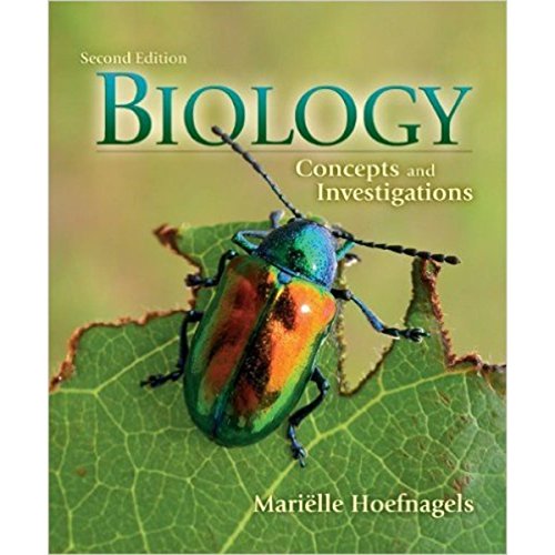 Stock image for Biology: Concepts and Investigations, 2nd Edition for sale by Hawking Books