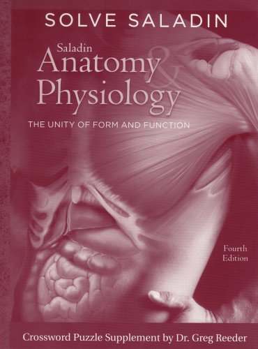 Stock image for Solve Saladin: Anatomy & Physiology crossword puzzles specially prepared for Anatomy & Physiology: The Unity of Form and Function, 4th edition by Ken Saladin for sale by HPB-Red