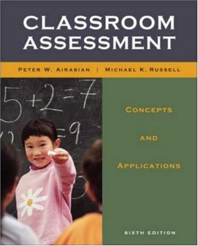 Beispielbild fr Classroom Assessment zum Verkauf von Better World Books