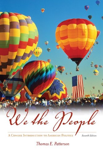 Imagen de archivo de We the People: A Concise Introduction to American Politics a la venta por ThriftBooks-Atlanta