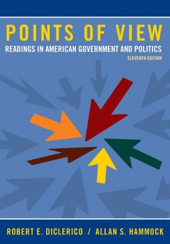 Stock image for Points of View: Readings in American Government and Politics for sale by KuleliBooks