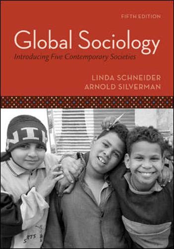 Beispielbild fr Global Sociology: Introducing Five Contemporary Societies zum Verkauf von AwesomeBooks