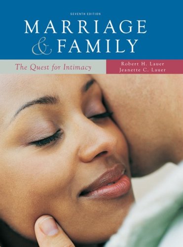 Imagen de archivo de Marriage & Family: The Quest for Intimacy a la venta por ThriftBooks-Dallas