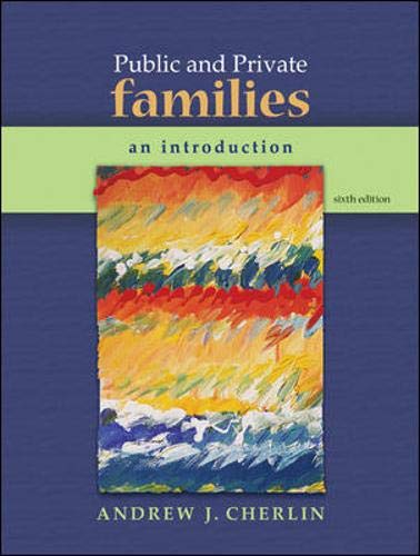 Stock image for Public and Private Families: An Introduction for sale by SecondSale