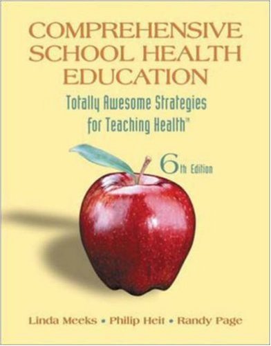 Stock image for Comprehensive School Health Education for sale by Better World Books