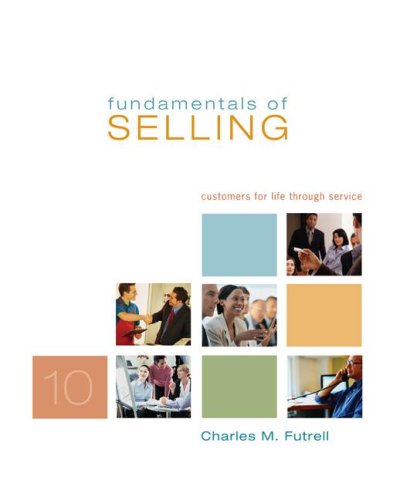 Beispielbild fr Fundamentals of Selling zum Verkauf von HPB-Red