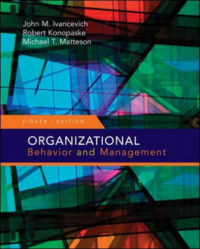 9780073405087: Organizational Behavior and Management