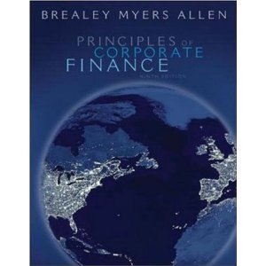 Principles Corporate Finance (9780073405100) by Brealey Myers Allen