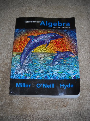 Beispielbild fr Introductory Algebra zum Verkauf von HPB-Red
