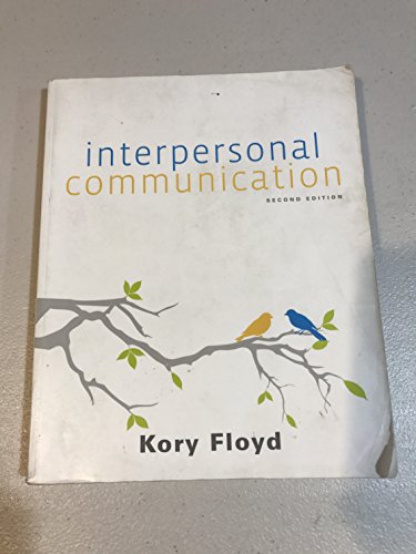 Stock image for Interpersonal Communication - Standalone book for sale by SecondSale