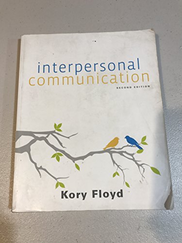 9780073406756: Interpersonal Communication - Standalone book