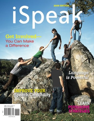Beispielbild fr iSpeak: Public Speaking for Contemporary Life, 2009 Edition zum Verkauf von BooksRun
