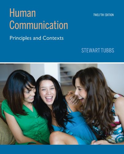 Beispielbild fr Human Communication : Principles and Contexts zum Verkauf von Better World Books