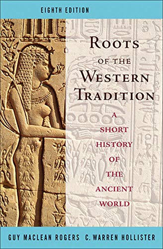 Imagen de archivo de Roots of the Western Tradition : A Short History of the Ancient World a la venta por Better World Books